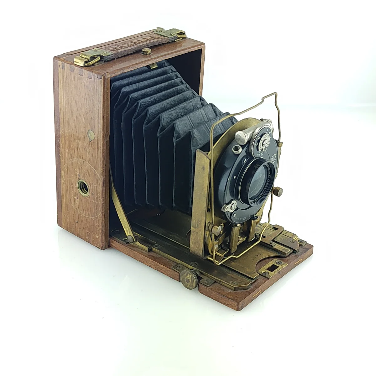 Julius Laack Gazelle Tropical — Rare German Folding Plate Camera, ca. 1900–1910