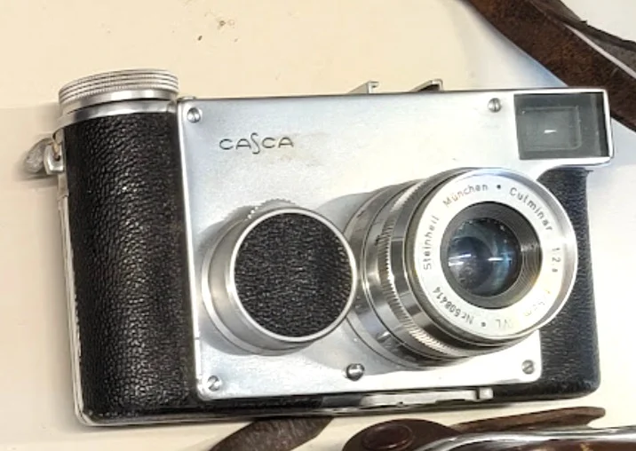 Steinheil Casca I 35mm Viewfinder Camera with Culminar 5cm f/2.8 — Munich, ca. 1948