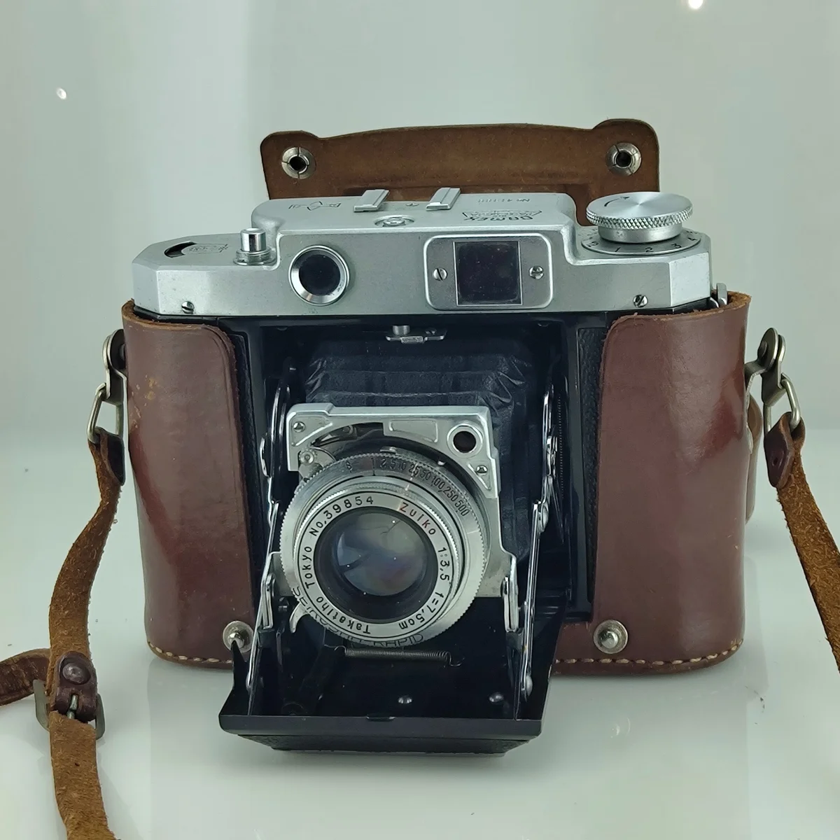 Camex Six — 6×4.5 Folding Camera, ca. 1952–1955, Zuiko 7.5cm f/3.5, Patel India Export